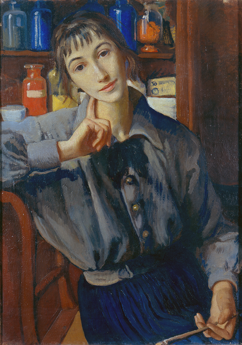 ######Zinayida Serebryakova, Selbstporträt, 1923-24, Kijv National Art Gallery######