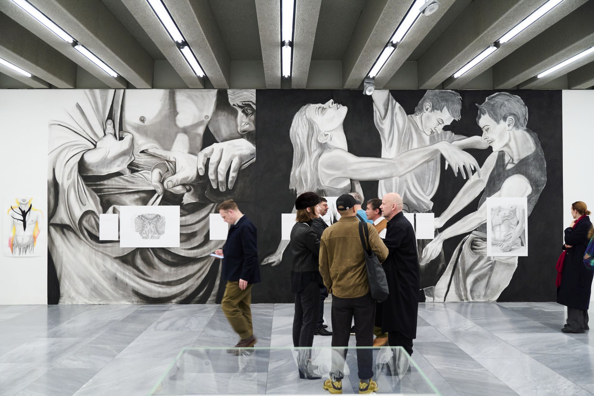 Vue du projet, Marc Bauer. Fear, Rage, Desire. Stil Standing, 2026, Photo : Raphaela Graf