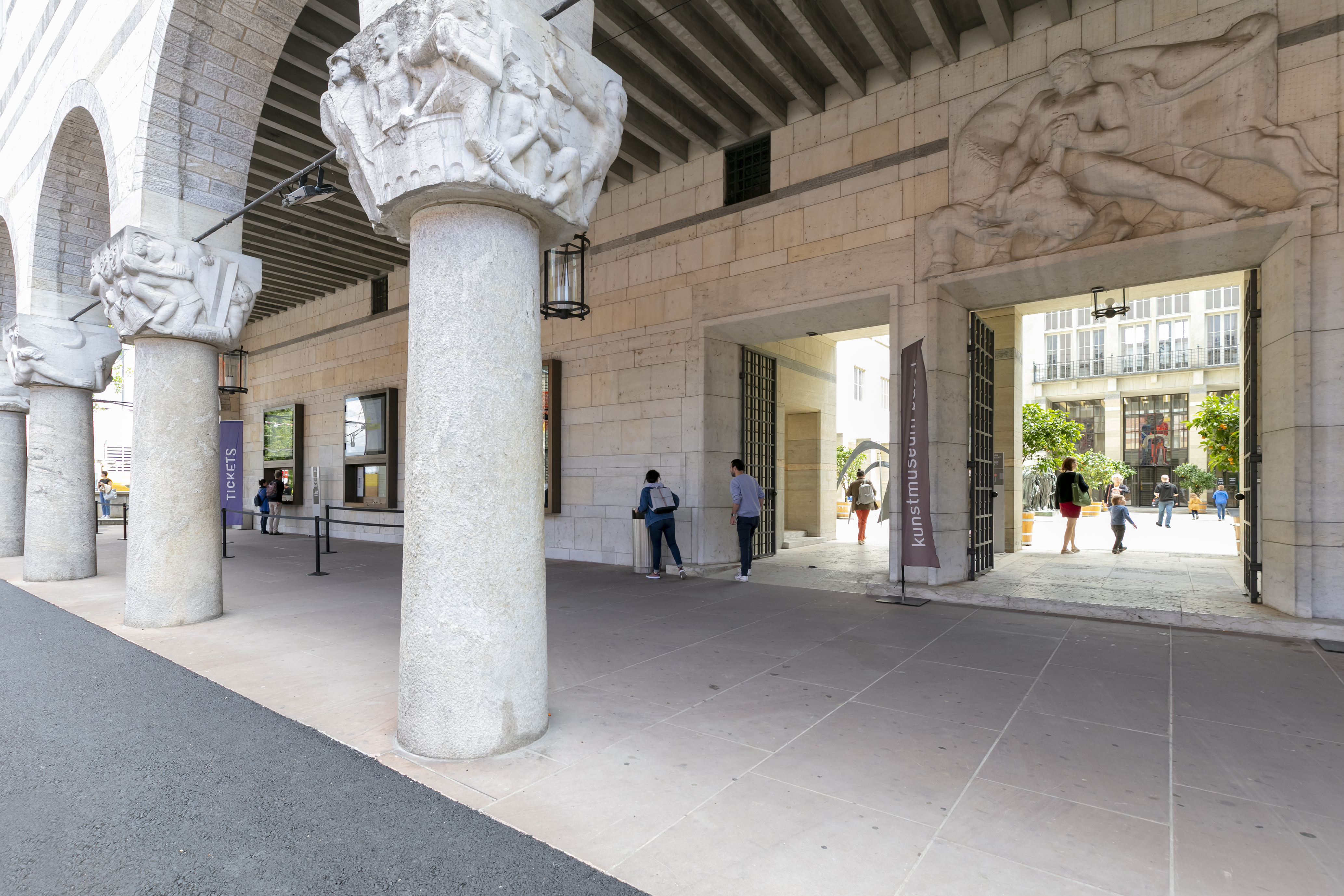 Der Hauptbau des Kunstmuseums Basel. Foto: Julian Salinas